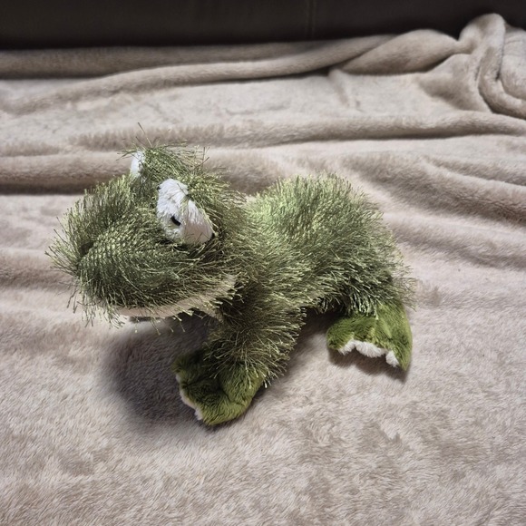 GANZ Other - Ganz Webkinz Bullfrog Plush Green Fuzzy Stuffed Animal Toy